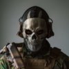 2023使命召唤战区2Call+of+Duty游戏骷髅幽灵面罩面具头套cos