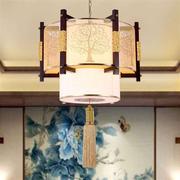 现代中式吊灯客厅灯实木，餐厅灯具中国风，酒店酒楼中式装修灯具