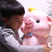 超大号防摔可存可取儿童可爱猪猪硬币大人，用家用创意存钱罐储钱罐