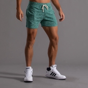 男士雪花裤三分裤，纯色超短裤健身运动裤性感家居，裤大码跑步短裤子