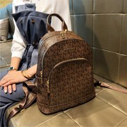 香港品牌女包2023时尚气质双肩包大容量简约旅行书包真皮背包