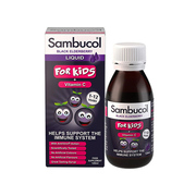 26年7月英国Sambucol儿童天然黑接骨木糖浆小黑果帮助抵抗力