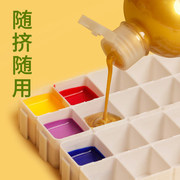 夏加尔水粉颜料500ml大容量广告颜料儿童可水洗手指涂鸦绘画颜料
