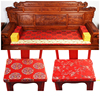 中式椅垫仿古典红木沙发，坐垫实木家具餐椅圈，椅子垫子防滑飘窗
