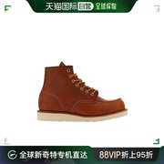 香港直邮潮奢redwingshoes红翼男士，logo标识短筒靴0875