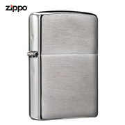 打火机zippo正版zippo经典，沙子拉丝200镀铬zippo