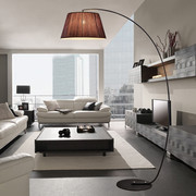 落地灯客厅钓鱼灯简约现代沙发，台灯北欧欧式立式遥控美式卧室灯