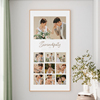 婚纱照做成相框冲洗照片定制diy加打印全家福结婚照相片放大挂墙