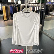 安德玛UA运动长袖T恤春秋季男款套头打底衫透气速干健身衣1374328