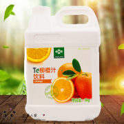 鲜活柳橙汁 风味浓缩水果饮料浓浆COCO奶茶原料专用果汁3kg香橙汁