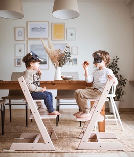 定制INS风 北欧成长椅婴幼儿餐椅儿童写字椅多功能可调节吃饭座椅