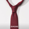 吉约蒙 男装时尚领带酒红色 正装商务领带 结婚礼服领带西服领带