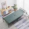 折叠钢丝床经济简易单人床，1.2m铁架床家用出租房，陪护床午休铁板床