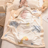 儿童毛毯婴儿小被子幼儿园宝宝午睡专用珊瑚法兰绒盖毯子冬季加厚