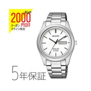 日本直邮REGUNO KM1-415-11 CITIZEN Solartech钛白白色手表男士