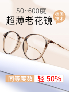 德国进口超薄老花镜品牌高档高清防蓝光防辐射抗疲劳护目眼镜