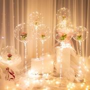 婚房布置套装 网红生日装饰场景订婚结婚波波球求婚道具气球 创意