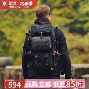 TARION 图玲珑摄影包佳能单反相机包户外旅行大容量双肩包多功能专业微单登山背包PB01