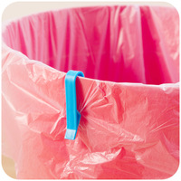 垃圾桶夹子家用保洁垃圾袋，夹子垃圾袋防滑固定器垃圾夹彩色塑料