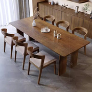 北欧实木餐桌椅家用客厅小户型饭桌咖啡厅餐厅创意复古餐桌椅组合