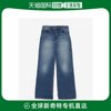 韩国直邮AMI FTR403601480BOYFRIEND FIT DENIM PANTS女士牛仔裤