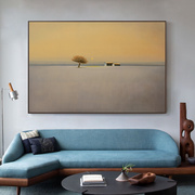 三小姐现代抽象风景装饰画客厅沙发背景大幅壁画房间墙面温馨挂画