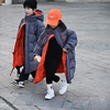 韩国男女童装2023冬季长款加厚羽绒服，过膝中大童白鸭绒外套潮