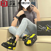Air Jordan 4 AJ4 男女 黑黄雷公 中帮复古篮球鞋 408452/DH6927
