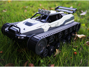 12041sg12松果林遥控合金，喷雾坦克仿真履带，车玩具模型车rc-