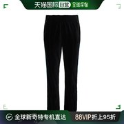 香港直邮Needles 男士 logo天鹅绒运动裤