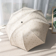 鸟笼伞拱形雨伞公主伞蘑菇，伞防紫外线黑胶，遮阳折叠女太阳伞夏