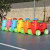 幼儿园动物小车室内玩具车气堡，器械室外广场儿童户外游乐场设备
