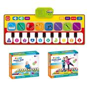 儿童音乐毯玩具钢琴跳舞脚踏琴早教益智游戏电子宝宝垫多功能爬行