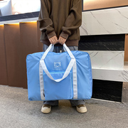 大容量轻便手提短途折叠旅行包学生，行李收纳袋便携孕妇入院待产包