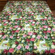 纯棉床上用品全棉单品床单加大炕单尺寸斜纹床笠被单单品