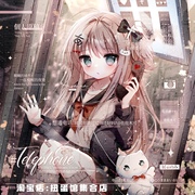 68张 奇思喵想扭蛋机第九期女生动漫头像原创圈直购 高清无水印