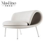 玛斯菲诺北欧设计师JIN KURAMOTO休闲椅个性沙发椅异形寿司卷单椅