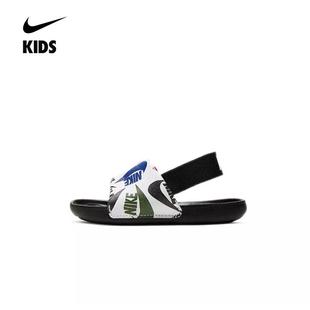 Nike耐克儿童鞋夏季凉鞋婴幼小童男女童透气拖鞋轻便沙滩鞋CW3360