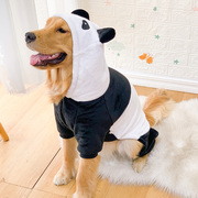 大狗狗衣服秋冬装金毛拉布拉多边牧中型大型犬冬季宠物熊猫变身装