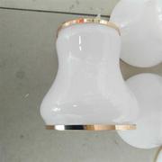 开口3CM小口灯罩台灯壁灯吸顶灯罩白色玻璃灯罩配件E14灯头灯罩