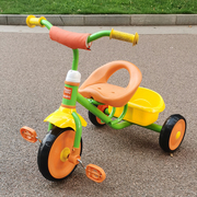 祺月儿童三轮车1-3岁小车子幼童推车脚踏车宝宝2-5岁小孩自行童车