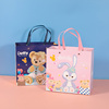 兔宝宝满月盒卡通儿童礼物袋零食喜蛋满月伴手礼手提生日礼袋