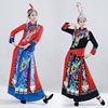 畲族女装舞台表演服高档民族，大码服饰套装秋冬季节，长款装刺绣时尚