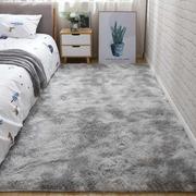 地毯卧室满铺房间床边长方形，长毛绒床前地垫，北欧客厅沙发茶几地毯