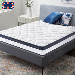 天然乳胶床垫弹簧席梦思椰棕床垫，1.51.8米硬，棕垫矮弹簧床垫薄