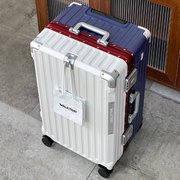 行之旅大容量行李箱30寸加厚结实耐用铝框拉杆箱，女旅行箱皮箱子男