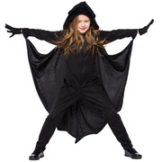 中性儿童表演服连体裤动物蝙蝠，装造型装万圣节服装童装舞台演出服