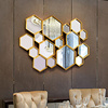 现代壁挂装饰镜子玄关壁炉餐厅沙发背景墙装饰镜客厅墙壁饰餐边镜