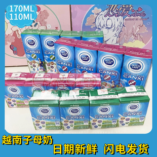 越南进口荷兰子母奶170ml48盒甜牛奶，草莓原味哒露奇含乳饮品