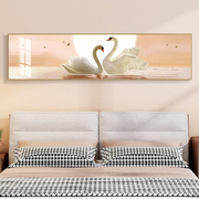现代主卧室床头装饰画房间墙面挂画简约北欧风背景墙轻奢海景壁画
